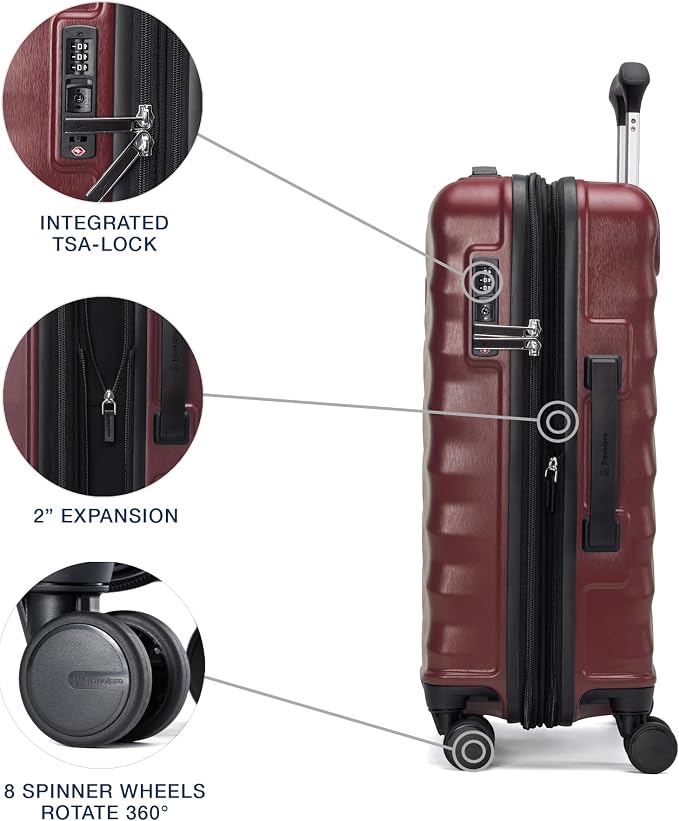 Travelpro Maxlite Air V2 Hardside Expandable Carry on Luggage, 8 Spinner Wheels - Image 4