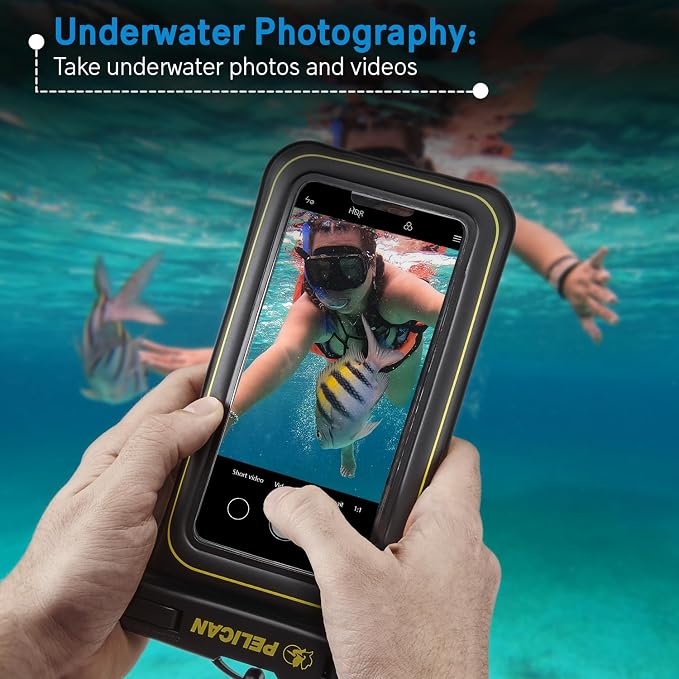 Pelican Marine - IP68 Waterproof Phone Pouch Floating Waterproof Phone Case - - Image 4