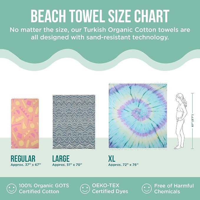 Sand Cloud Turkish Beach Towel - Image 5