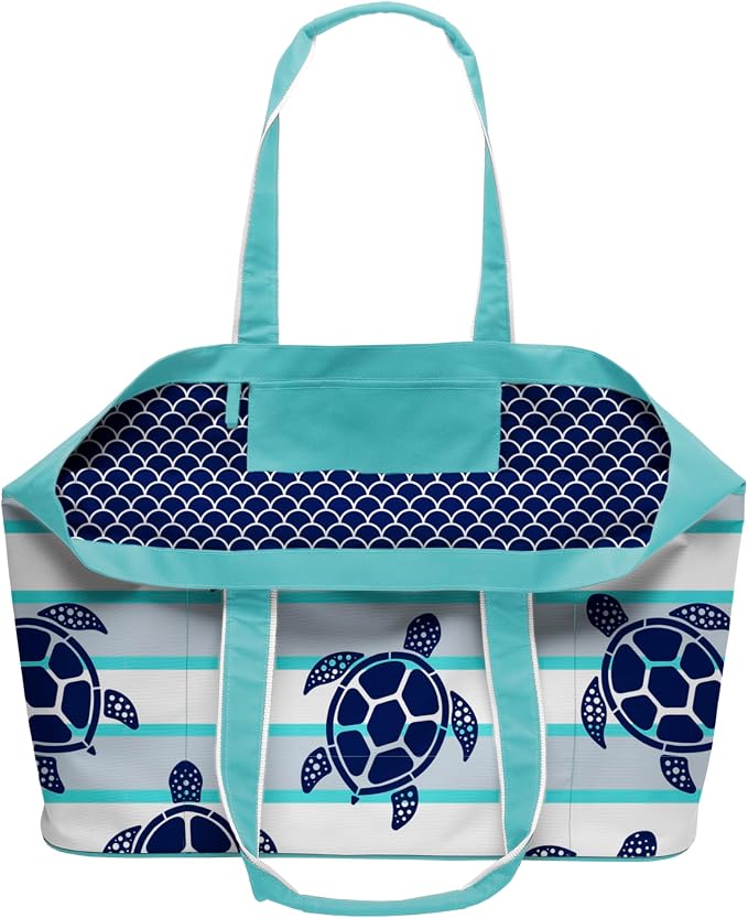 geckobrands Oversized Beach Tote – Large and Stylish Beach Bag - Image 2