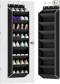 Over The Door Shoe Organizer Storage Fit 16-24 Pairs Hanging Shoe Rack Organiser by StrongandOrganizer