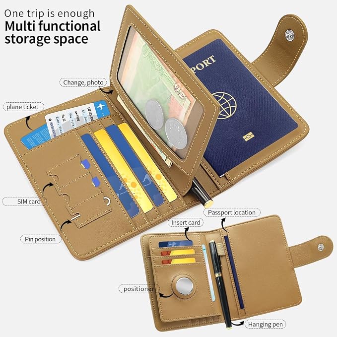 Passport Holder Wallet Bag - Image 2
