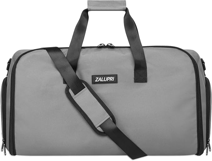 Garment Duffle Bags for Travel, Carry On Garment Duffel Weekender Bag 45L | by zalupri