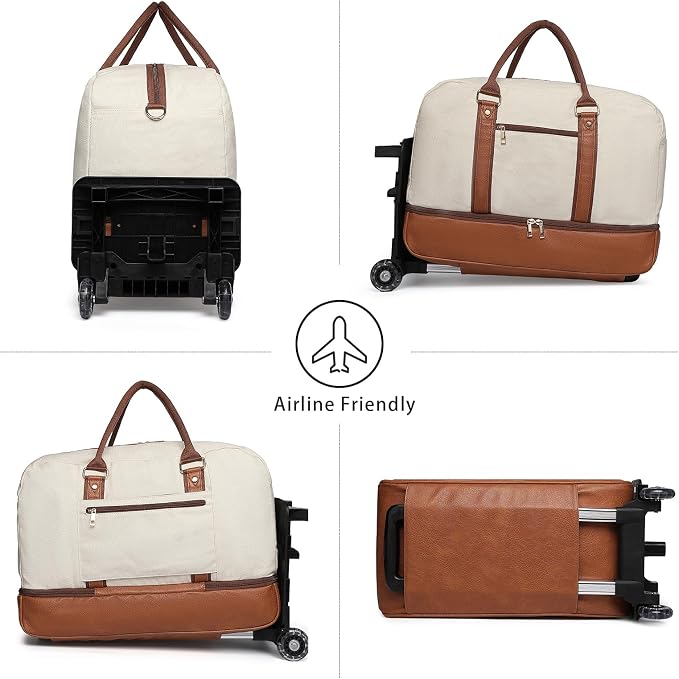 seyfocnia Rolling Duffle Bag - Image 5