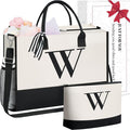 BAGAIL Initial Tote Bag, Personalized Birthday Gifts by BAGAIL