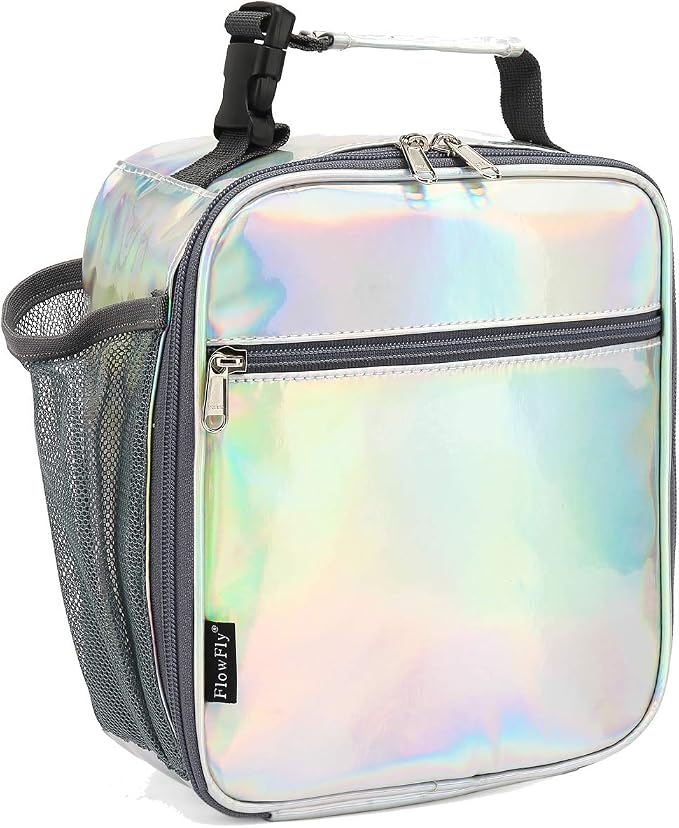 FlowFly Kids Lunch box Insulated Soft Bag Mini Cooler Back to School Thermal by FlowFly