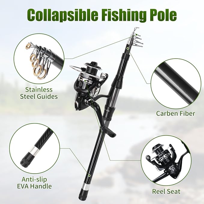 Fishing Rod Reel Combo - Image 3