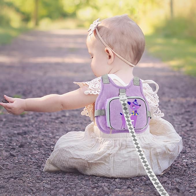 Accmor Toddler Harness Leash, Cute Deer Kids Harness + Anti Lost Wrist Link - Image 6