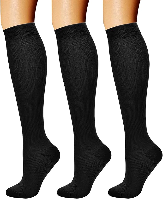 CHARMKING Compression Socks for Women & Men Circulation 15-20 mmHg is Best by CHARMKING
