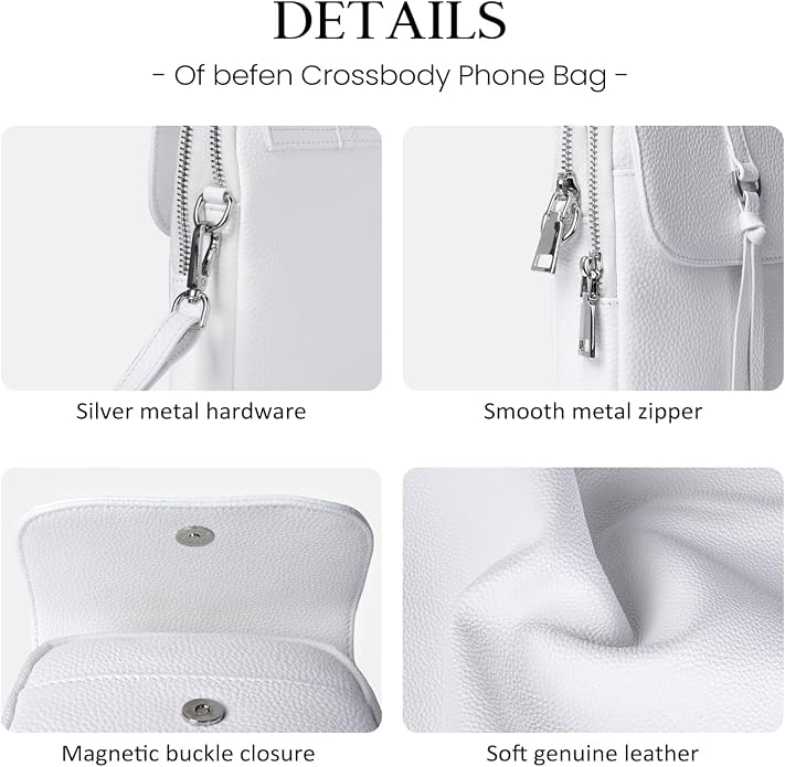 befen Genuine Leather Small Crossbody Bags - Image 6