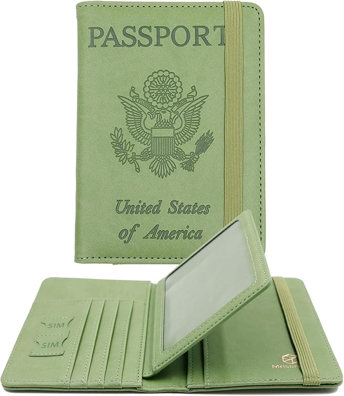 Melsbrinna RFID Passport Holder by Melsbrinna