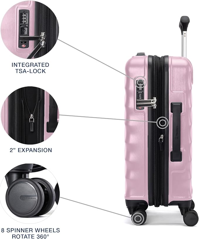 Travelpro Maxlite Air V2 Hardside Expandable Carry on Luggage, 8 Spinner Wheels - Image 4