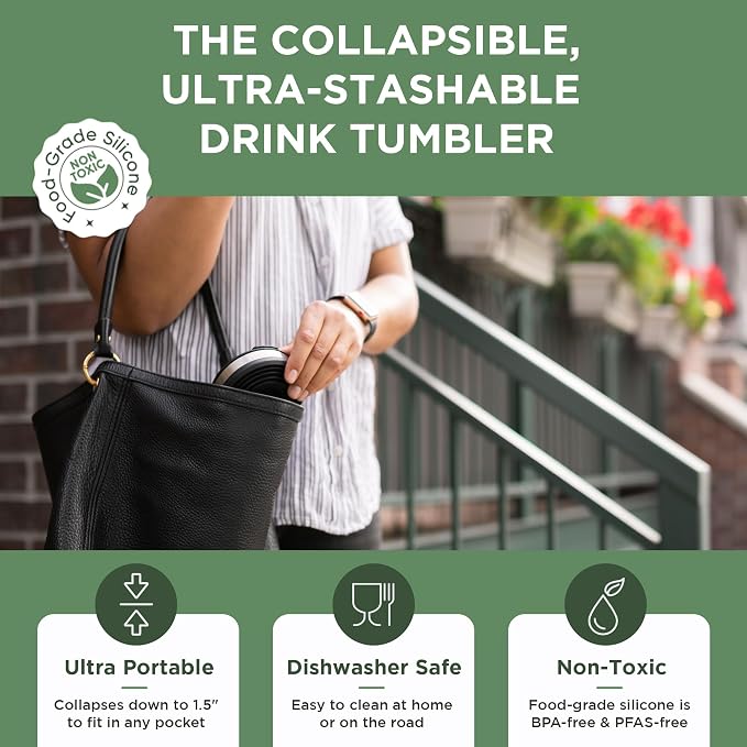 HYDAWAY 16oz Collapsible Tumbler - Image 3
