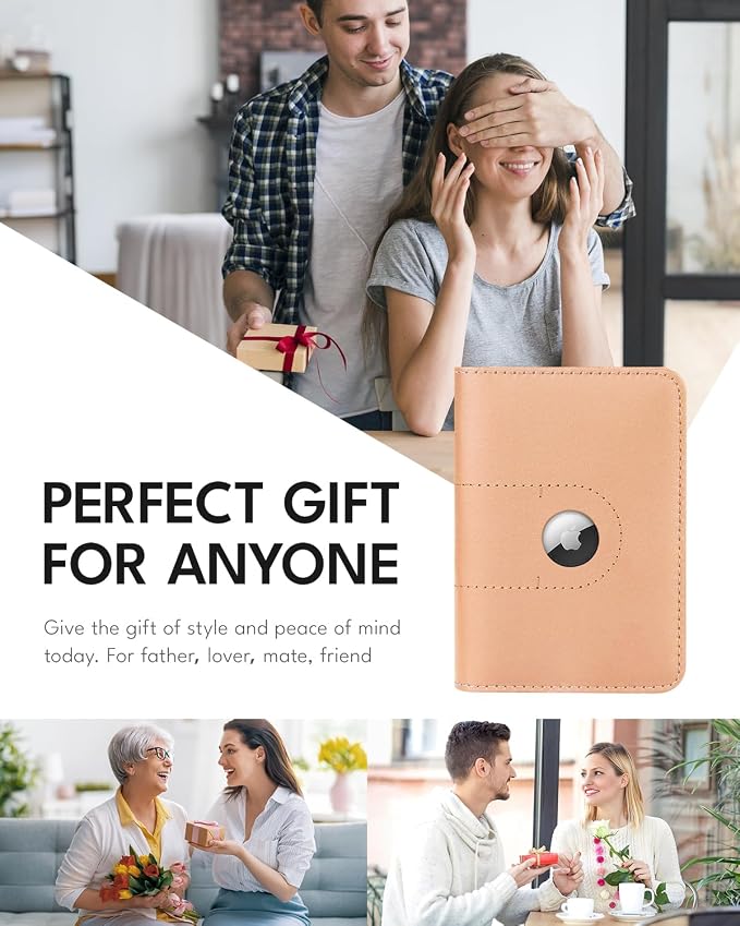 ALLIVE Passport Holder for Travel, Genuine Leather Passport Holder - Image 6