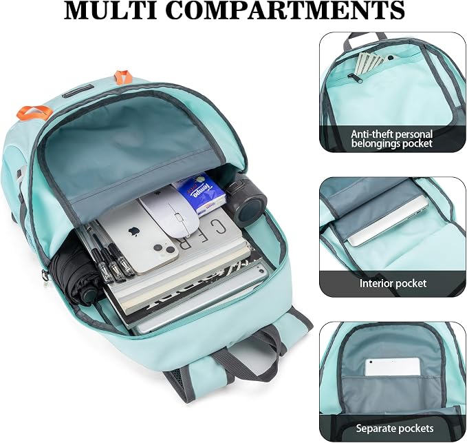 Hiking Backpack, Large 35L Travel Backpacks - Image 2
