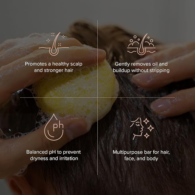 Maka Nature Low-Carbon Shampoo Bar | Korean K-Beauty Haircare - Image 4