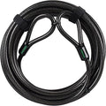 33 ft x 1/2" Heavy Duty Cut-Proof Security Cable | Flexible Vinyl-Coated by DAOSEC