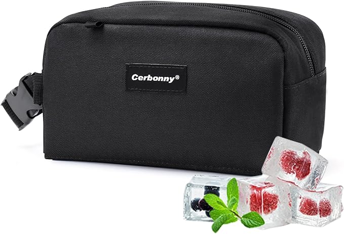 Freezable Lunch Bag, Freezable Snack Bag, Mini Cooler Bag by Cerbonny
