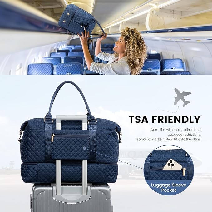 LOVEVOOK Travel Duffle Bag, Weekender Bags - Image 5