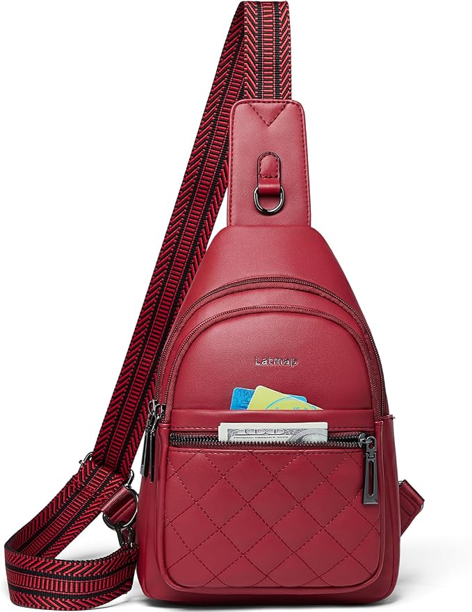 Sling Bag For Women Fanny Pack Crossbody Travel Shoulder Belt Bags Tote by LATMAP