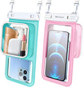 Niveaya [Floatable Floating Waterproof Phone Pouch 2 Pack-Up to 8.5", Large by Niveaya