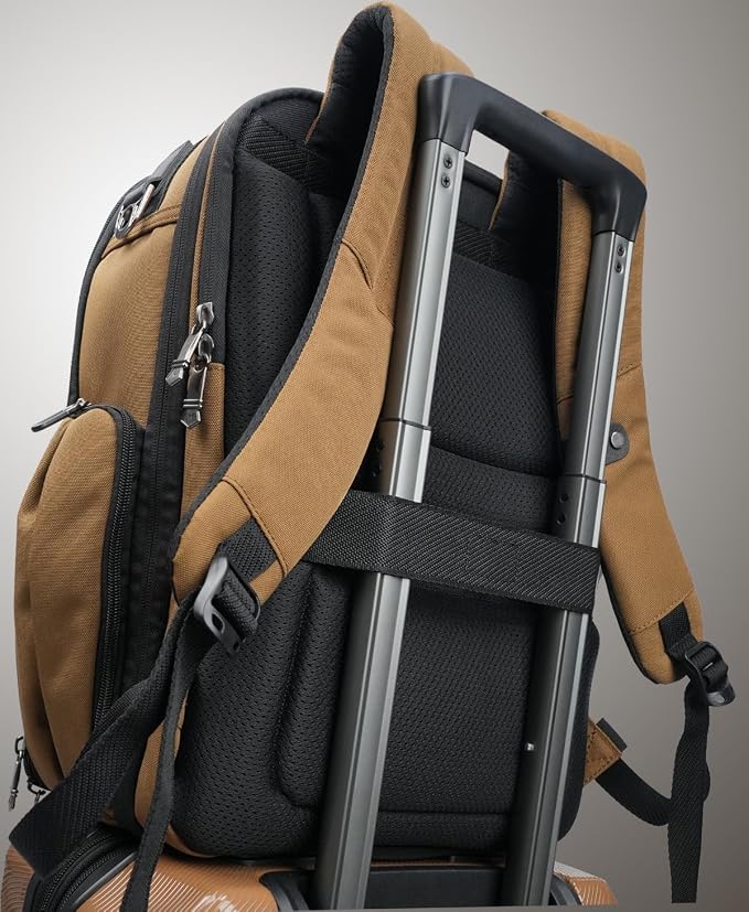 WELKINLAND 20-Pockets Travel Backpack, Carry-On luggage backpacks, 16-Inch - Image 9