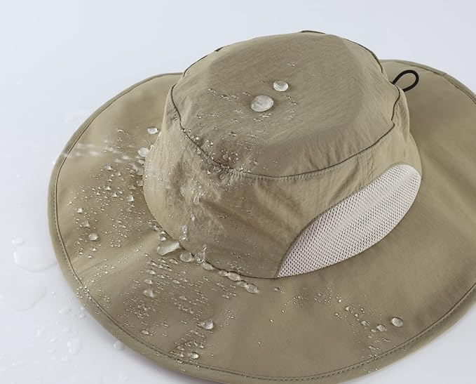 Home Prefer UPF50+ Mens Sun Hat Wide Brim Fishing Hat - Image 2