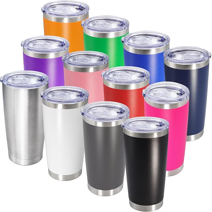 20oz Tumbler Bulk Stainless Steel Tumblers by AIANJI