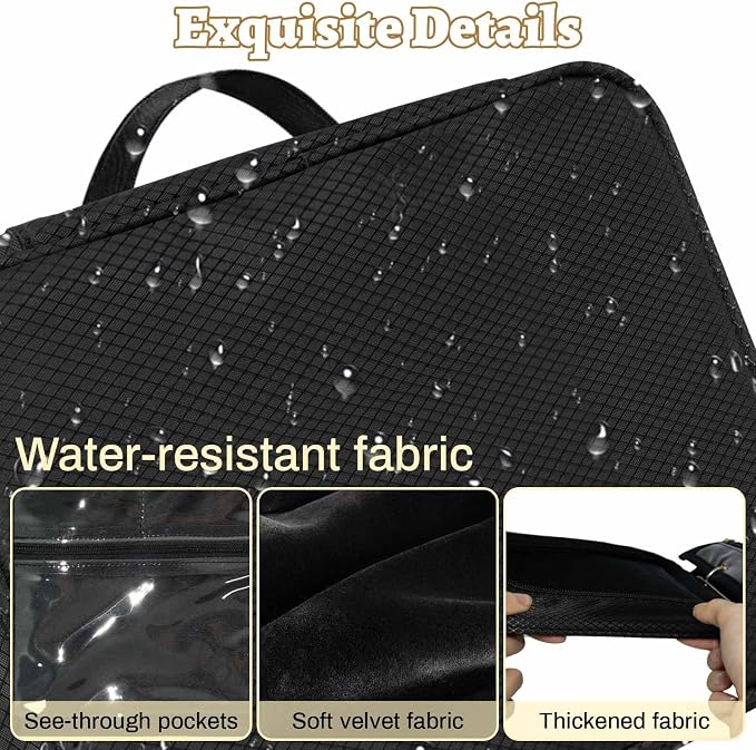 Travel Jewelry Organizer Case, Jewelry Storage Bag - Image 4