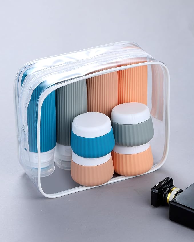 Travel Bottles for Toiletries 8 Pack, Tsa Approved Travel Size Toiletries 3 oz - Image 5