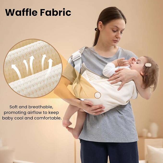 Baby Carrier Newborn to Toddler, Baby Sling Carrier, Toddler Carrier 25-60 lbs - Image 3