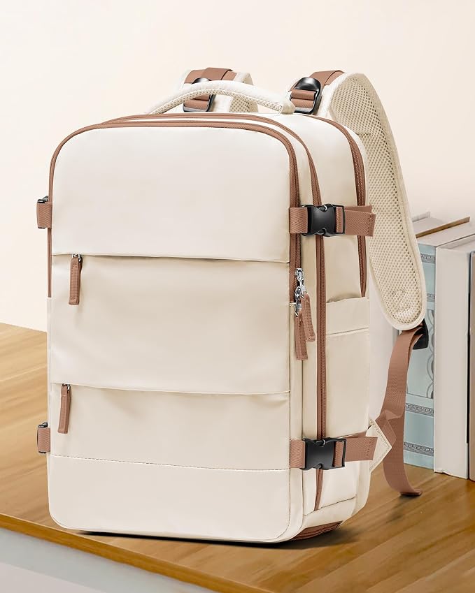 coowoz Large Travel Backpack For Women Men, Carry On Backpack Flight Approved - Image 2