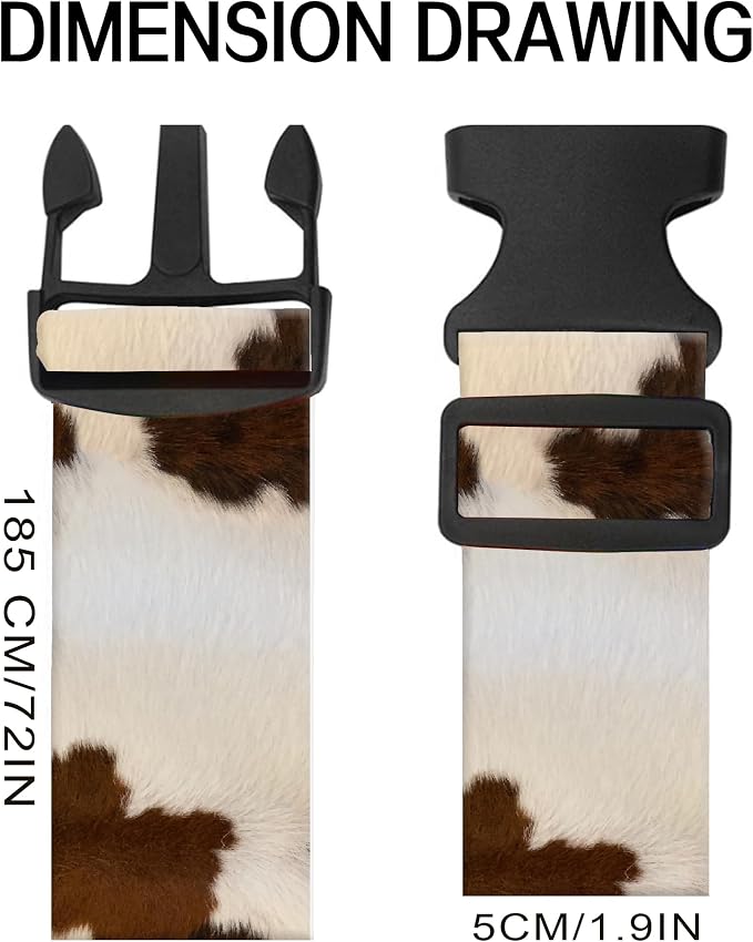 Luggage Straps for Suitcases, Adjustable Travel Belt, Durable Wide Luggage Strap - Image 2