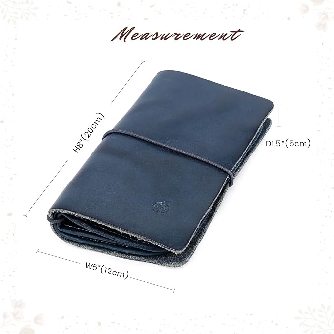 Genuine Leather Nomad Organizer Travel Wallet | Women's Wallet Clutch Passport - Image 7
