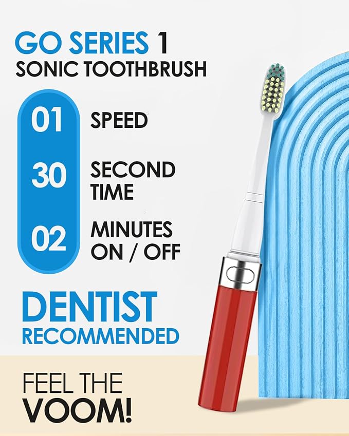Voom Sonic Go 1 Series Travel Electric Toothbrush Travel Toothbrushes - Image 4