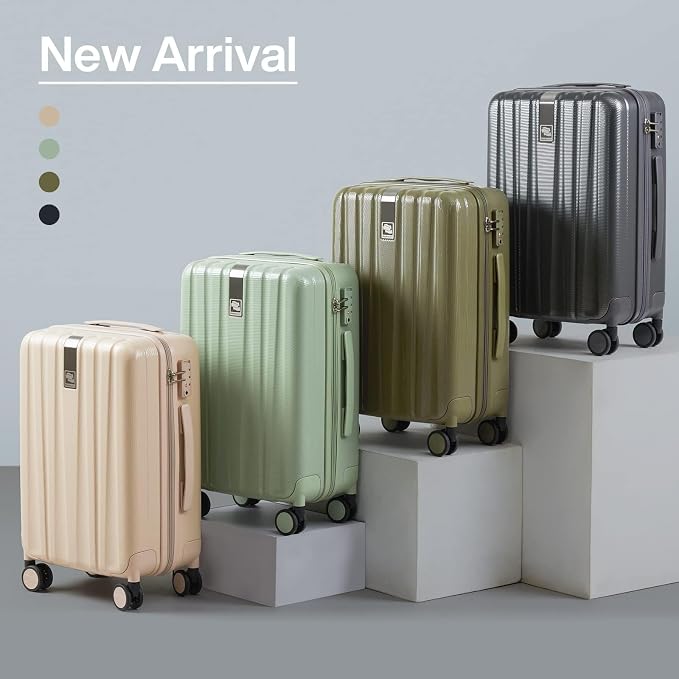 Hanke 20/29 Inch Carry On Luggage Sets 2 Piece Hard Shell Suitcases - Image 7