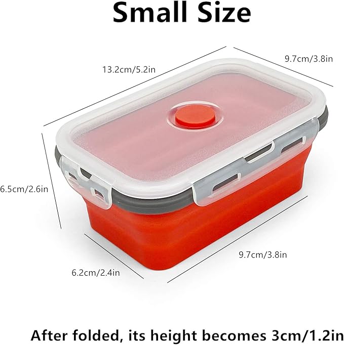 CCyanzi 3piece Collapsible Food Storage Containers - Image 5