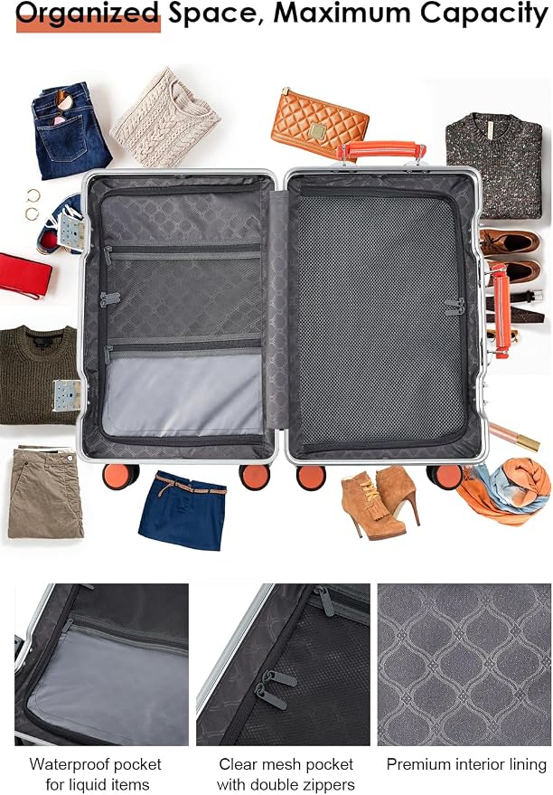 HotWay 20 Inch Carry On Luggage - Image 6