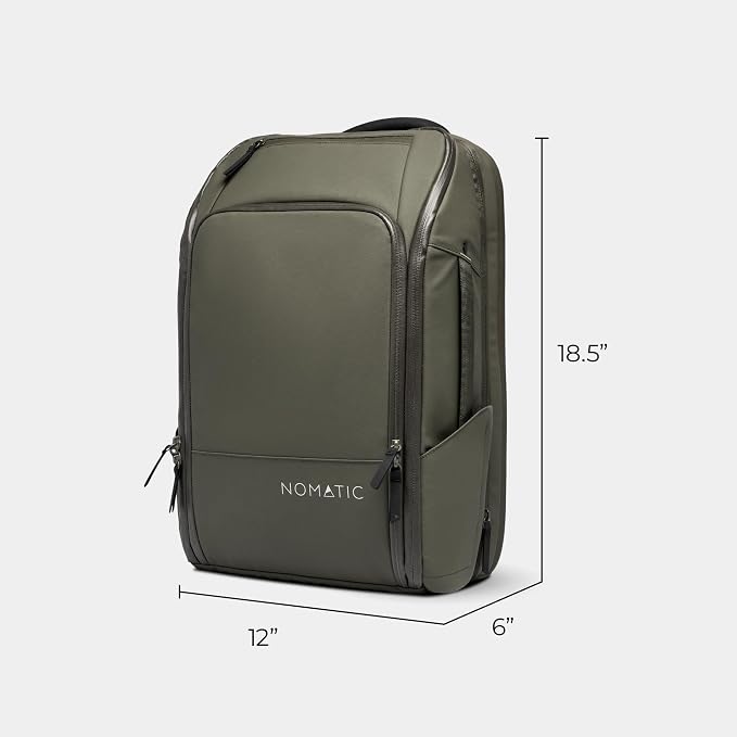 NOMATIC Travel Pack - 20L Water Resistant Laptop Bag - TSA-Ready Expandable - Image 5