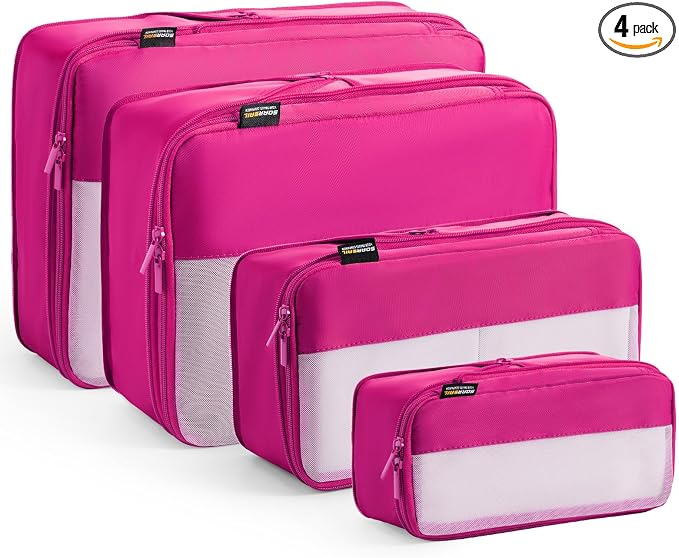 4 Set Compression Packing Cubes by SOARSAIL