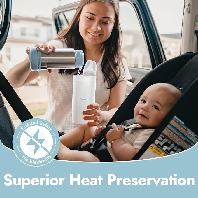 Papablic Portable Travel Baby Bottle Warmer Plus - Image 3
