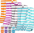 Sfee 2 in 1 Microfiber Oversized Beach Towel, Quick Dry Towel Travel Towel by Sfee