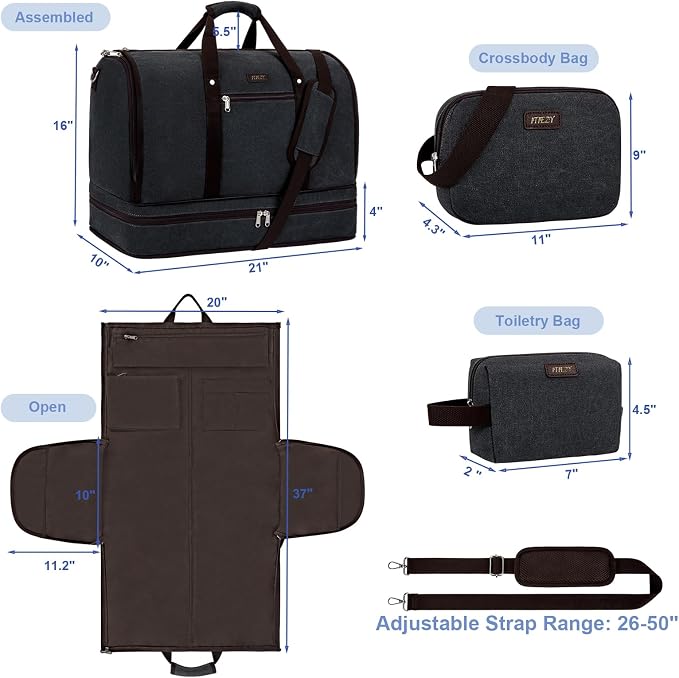 Garment Duffle Bag for Travel - Image 7