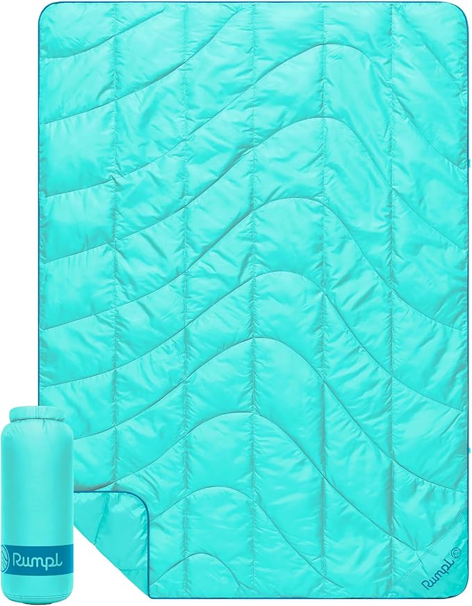 Rumpl Travel Puffy Blanket, Ultra-Packable Travel-Size Warmth and Comfort by Rumpl