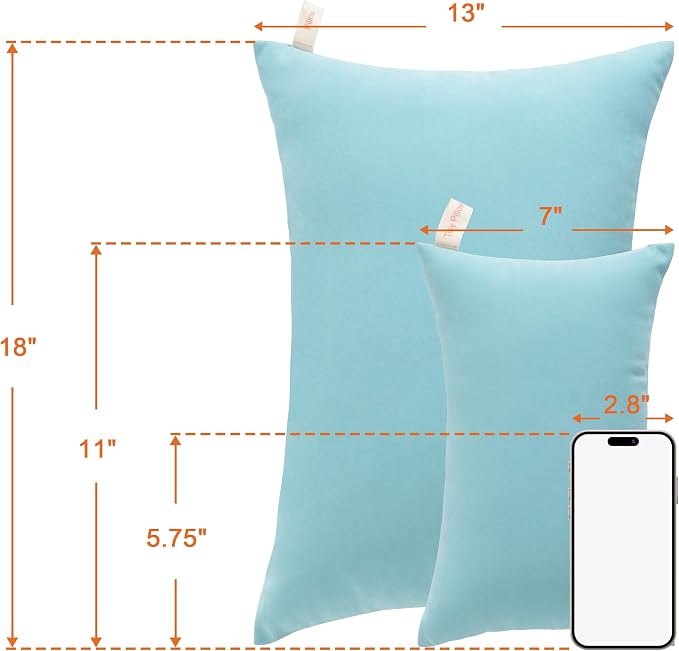 NTBAY Toddler Pillows, Down Alternative 13"x18" Pillows, Machine Washable - Image 6