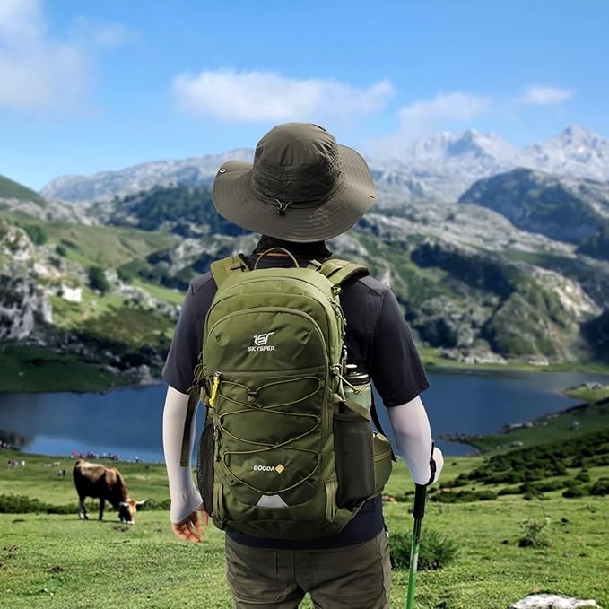 SKYSPER Hiking Backpack for Men Women, 35L Travel Backpack Waterproof Camping - Image 7