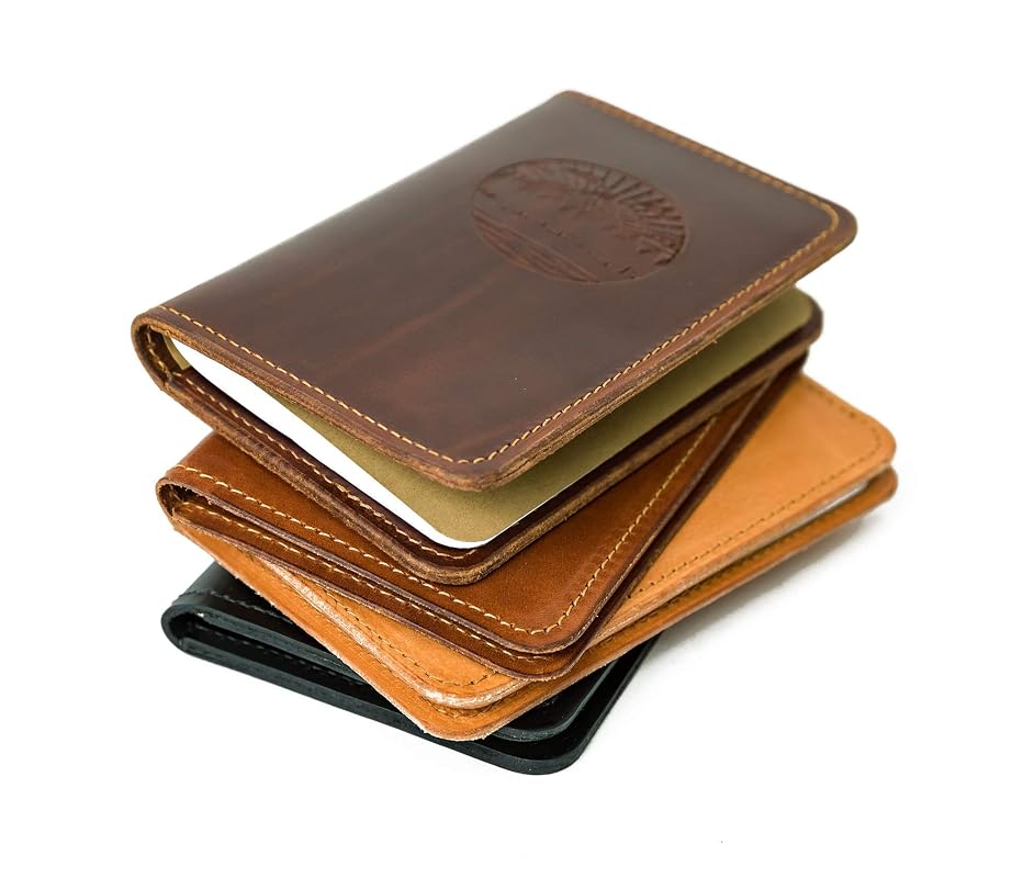 Personalized Leather Field Notes Wallet, Field Notes Cover, Passport Wallet - Image 3