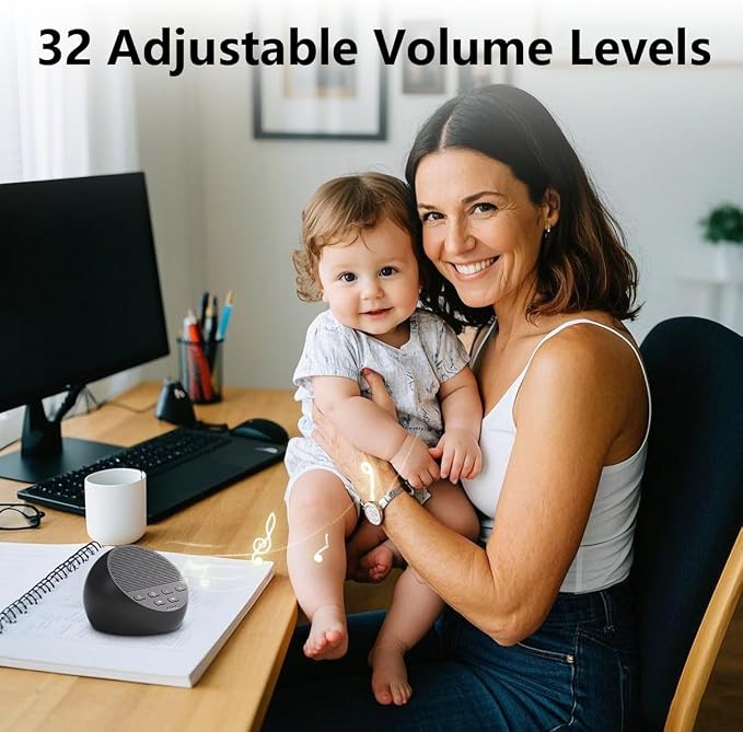 Sound Machine Portable Rechargeable White Noise Machine - Image 5