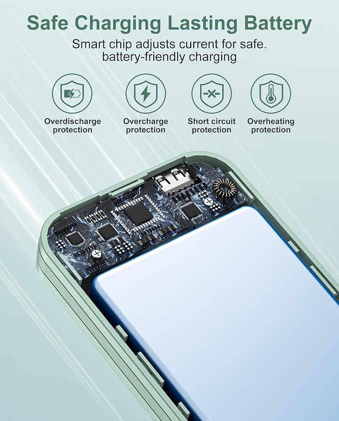 Portable Power Bank, 12000mAh 22.5W Phone Charger - Image 6