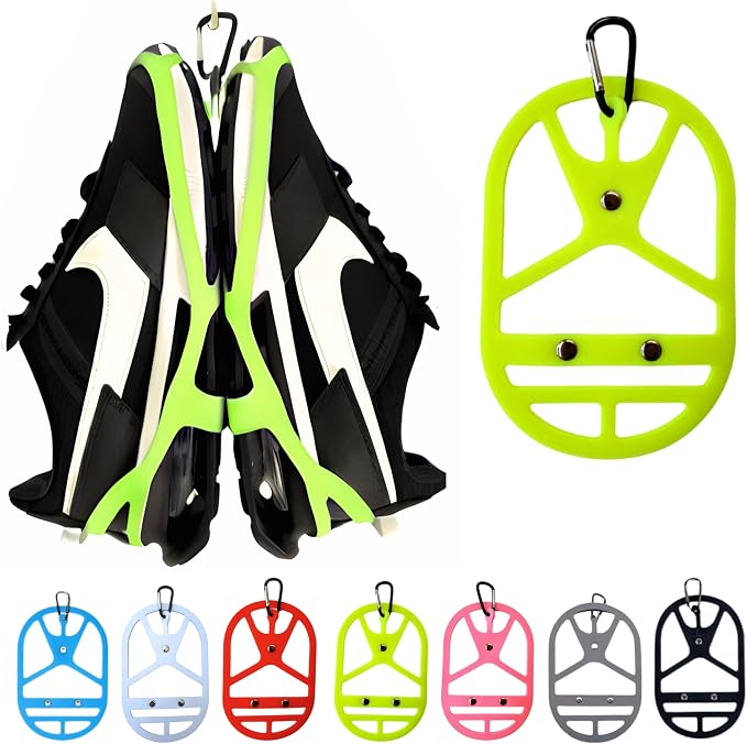Shoe Holster For Backpack with Clip Hanger. Footwear Holder with Clip for - Image 2